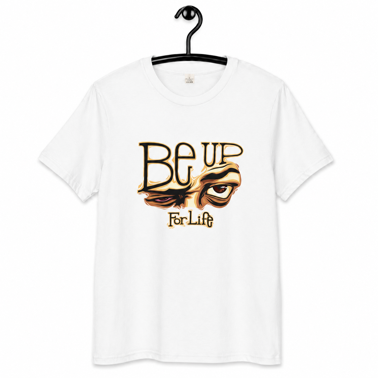 BE UP FOR LIFE Classic T-Shirt | Gold Foil + O.G. Logo