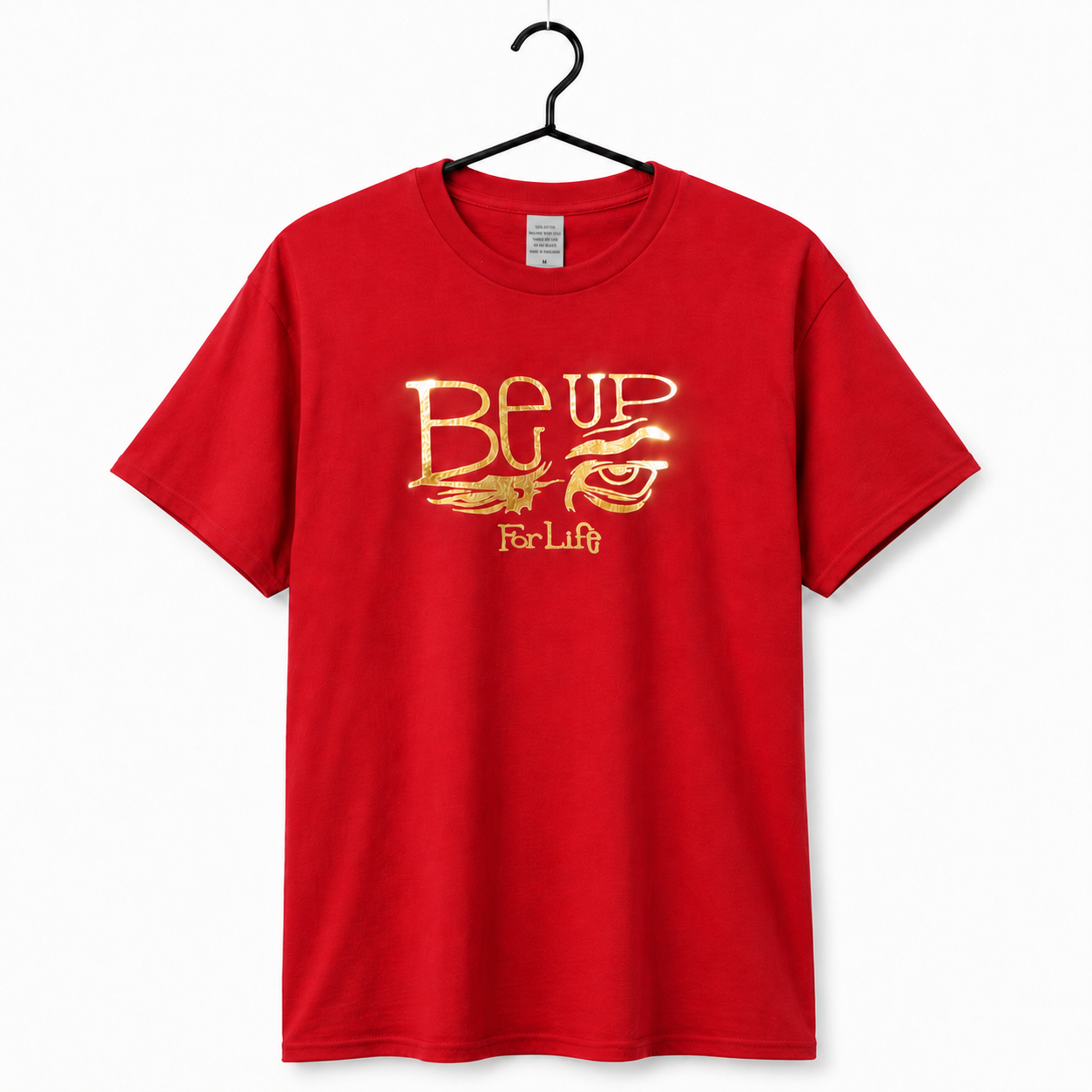 BE UP FOR LIFE Classic T-Shirt | Gold Foil + O.G. Logo