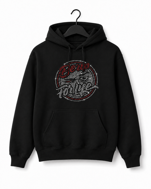 BE UP FOR LIFE Bling Hoodie