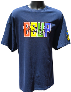Block Color BEUP T Shirts - Free Shipping