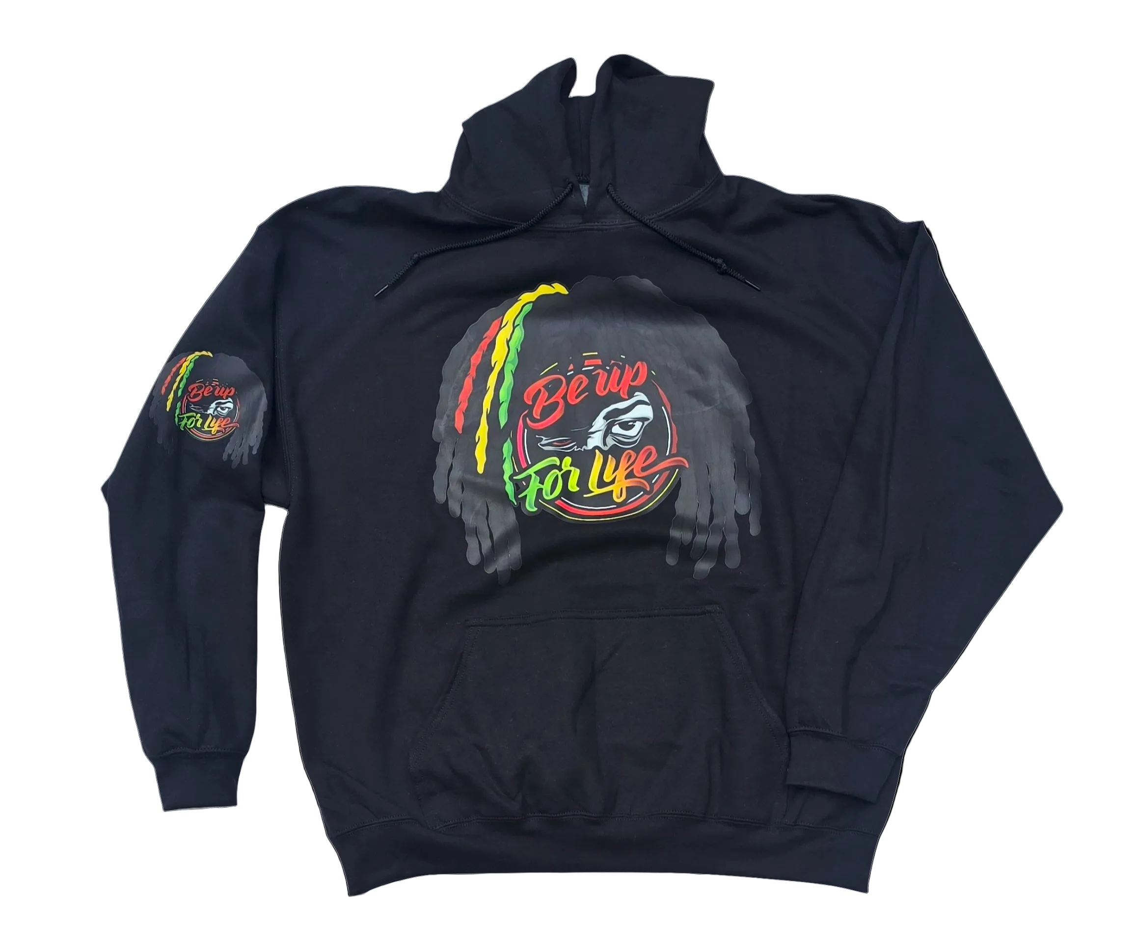 Be Up For Life Hoodie – Rasta Loc Style