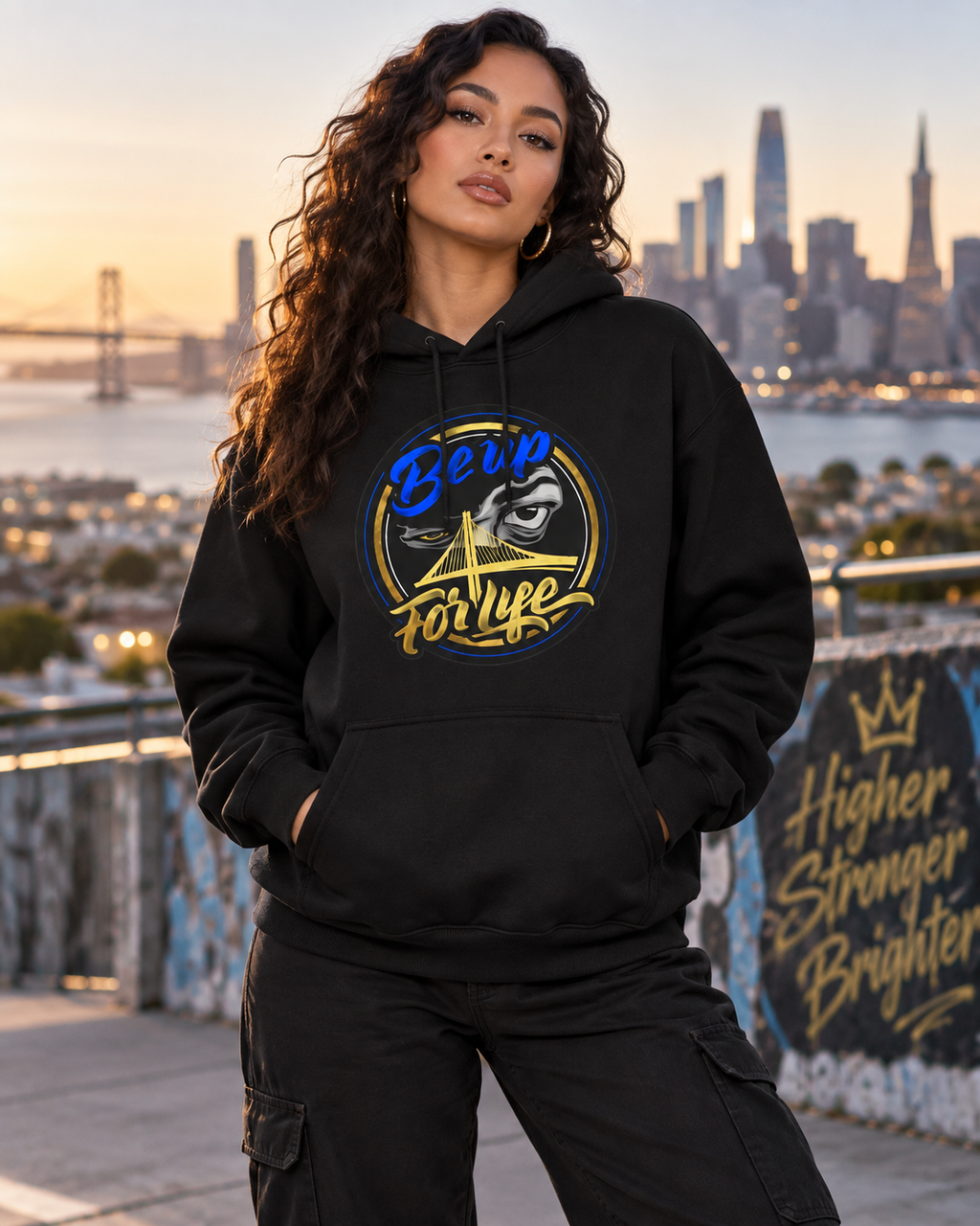 BE UP FOR LIFE Heavyweight Hoodie