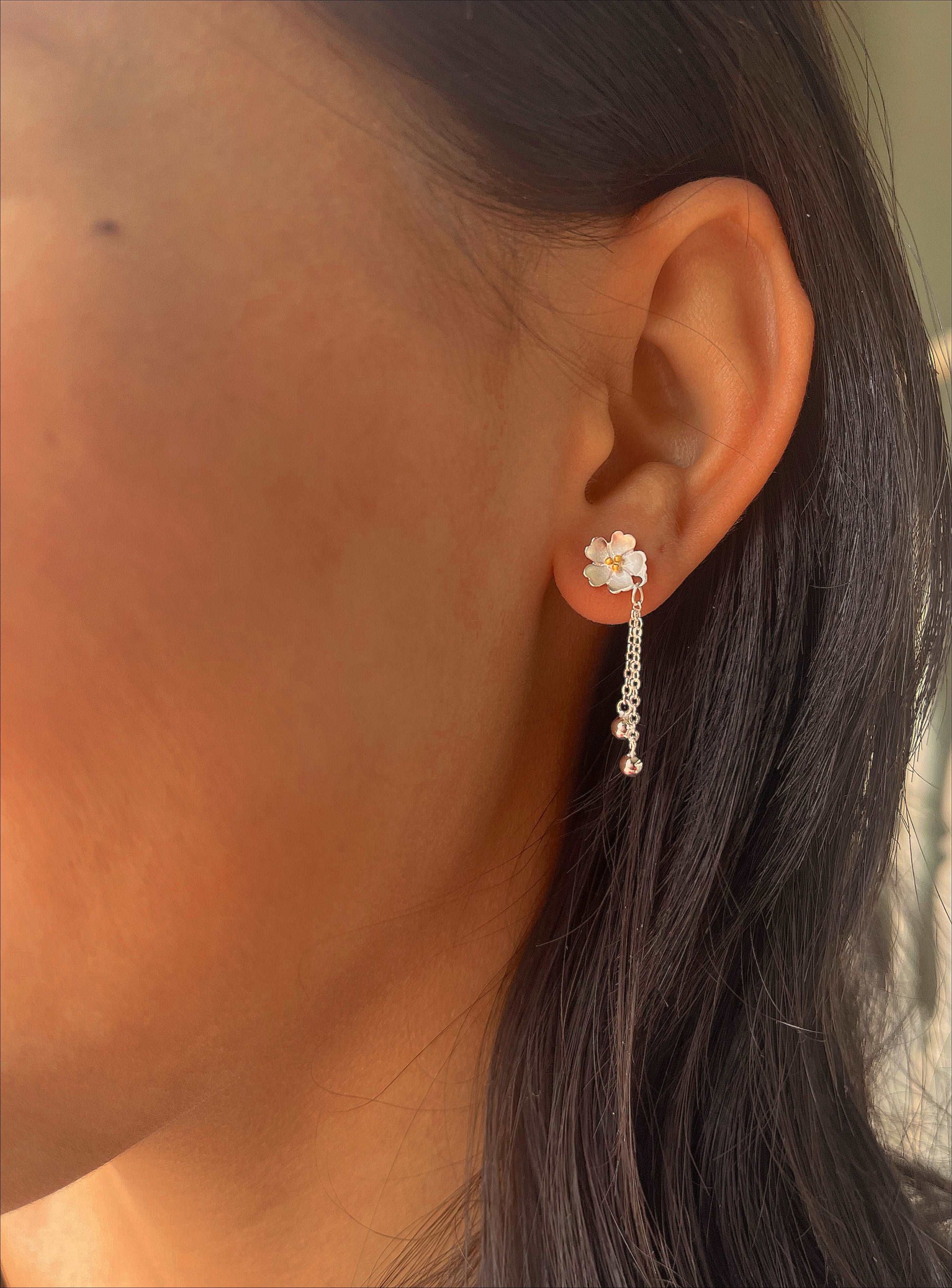 Flower earrings - BEUPFORLIFE.com