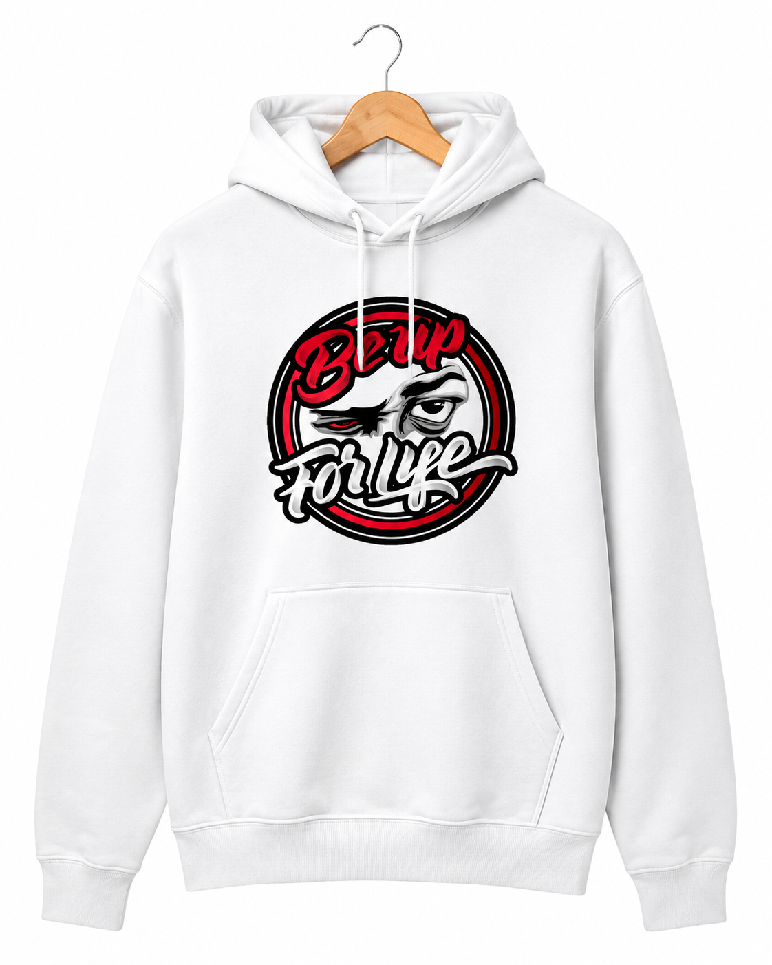BE UP FOR LIFE Signature Logo Hoodie