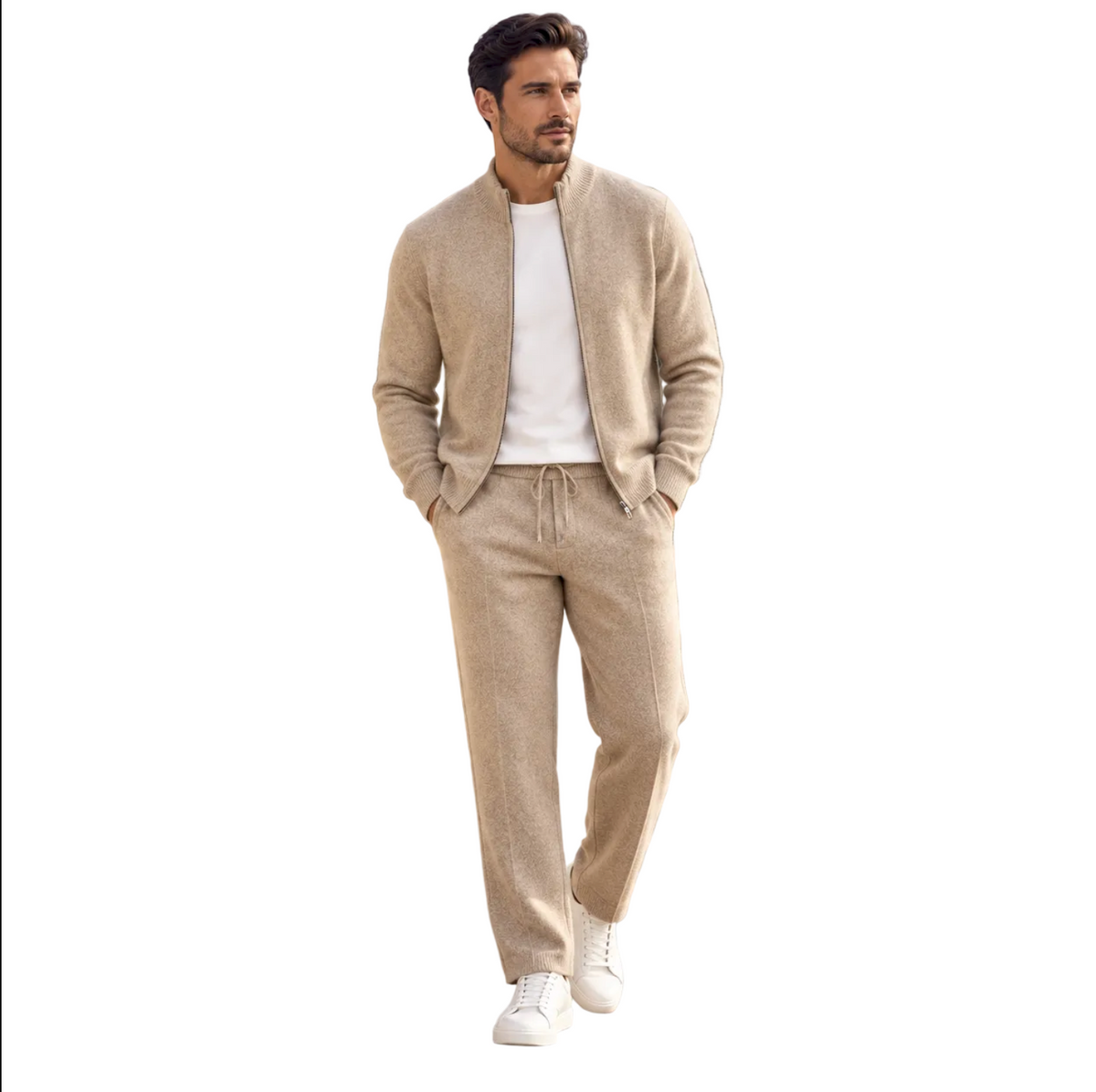 Men's Double-strand Thickened Wool Suit