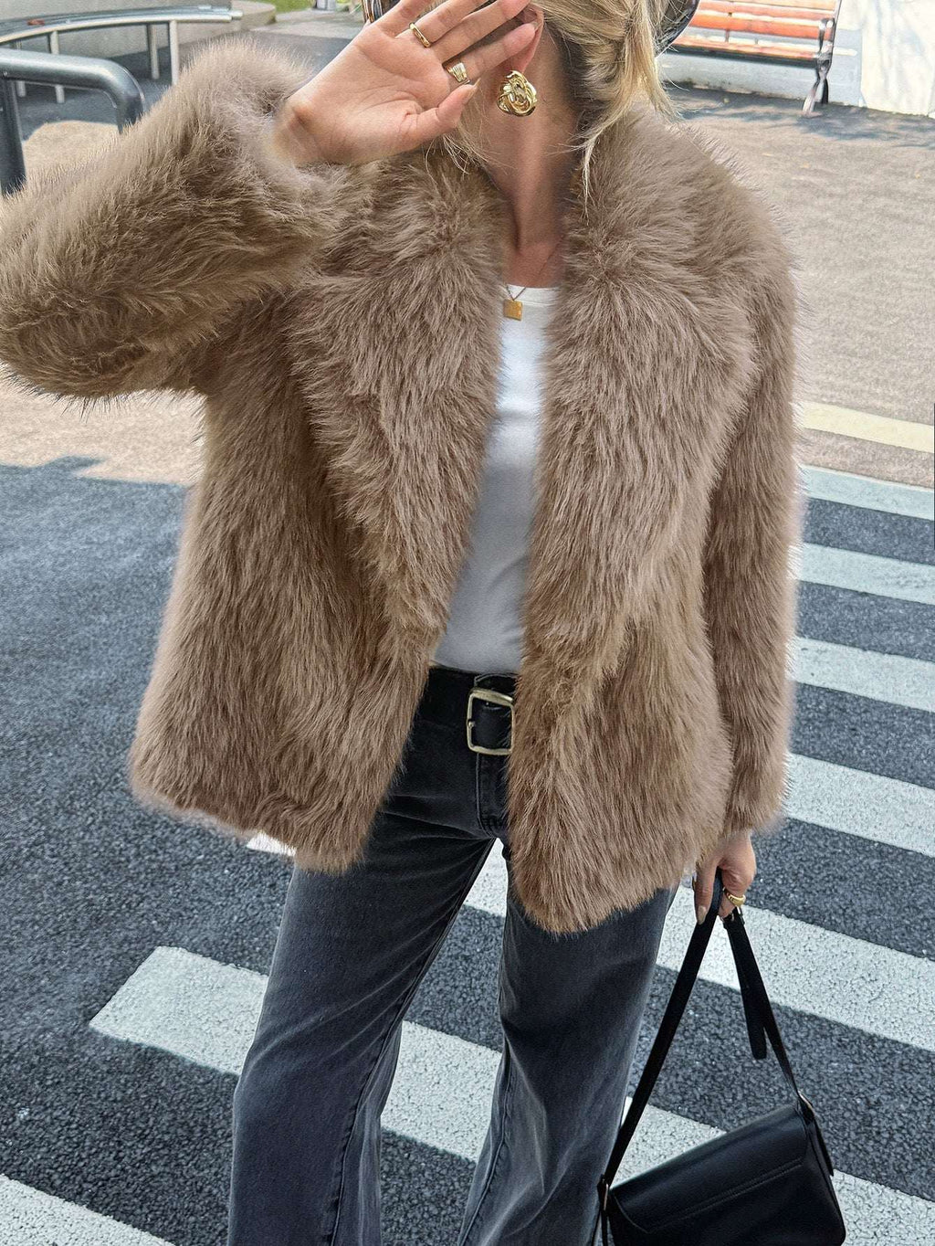 Fluff Fur Coat BEUPFORLIFE.com