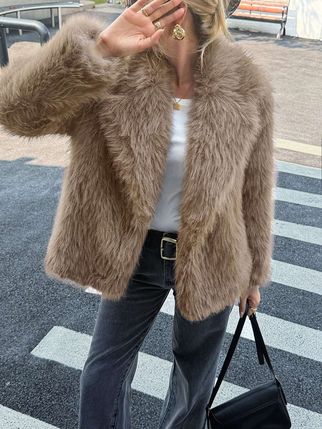 Fluff Fur Coat BEUPFORLIFE.com