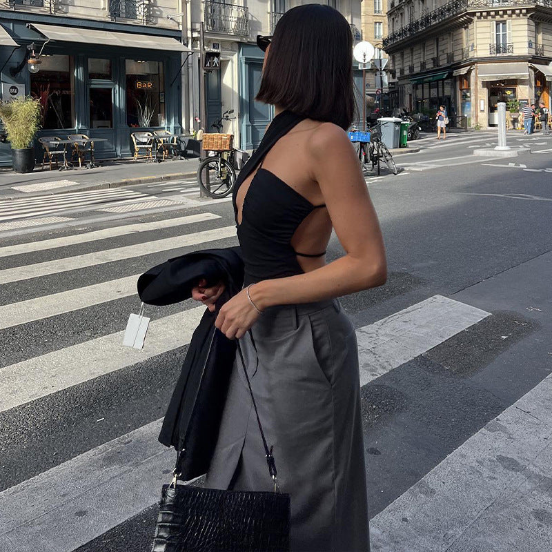 Bottoming Slim Jumpsuit