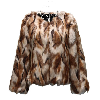 Slim-fitting New Faux Fur Coat Be Up For Life