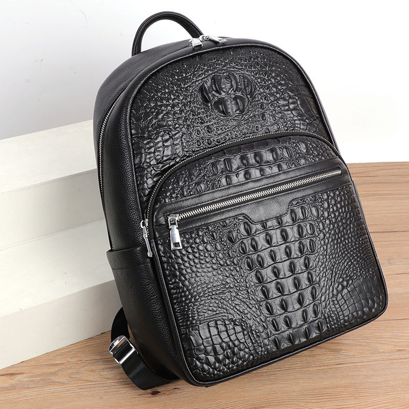 Men's Leather Backpack BEUPFORLIFE.com