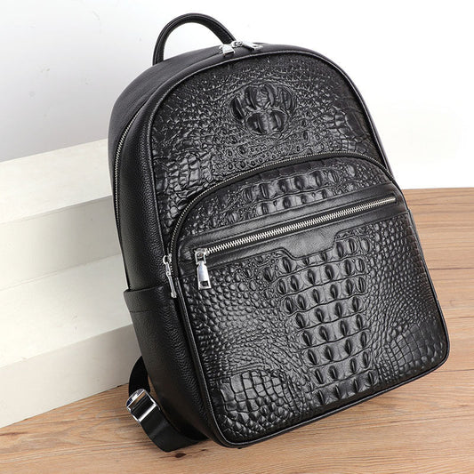 Men's Leather Backpack BEUPFORLIFE.com
