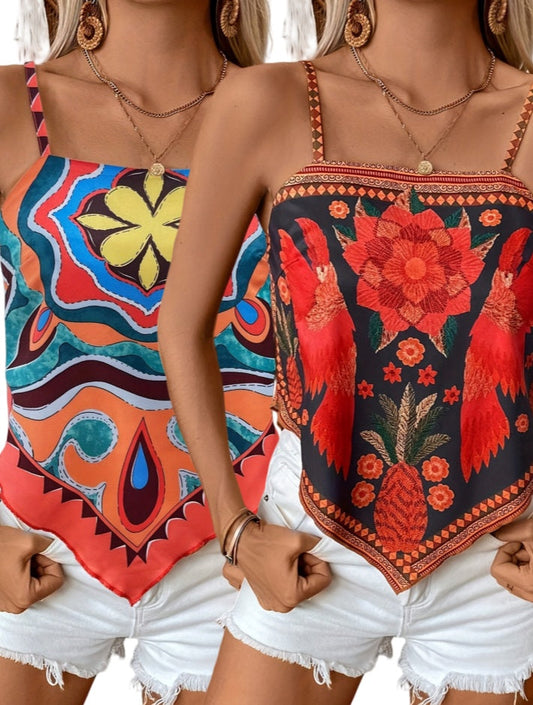 2pcs - Colorful Tank Top BEUPFORLIFE.com