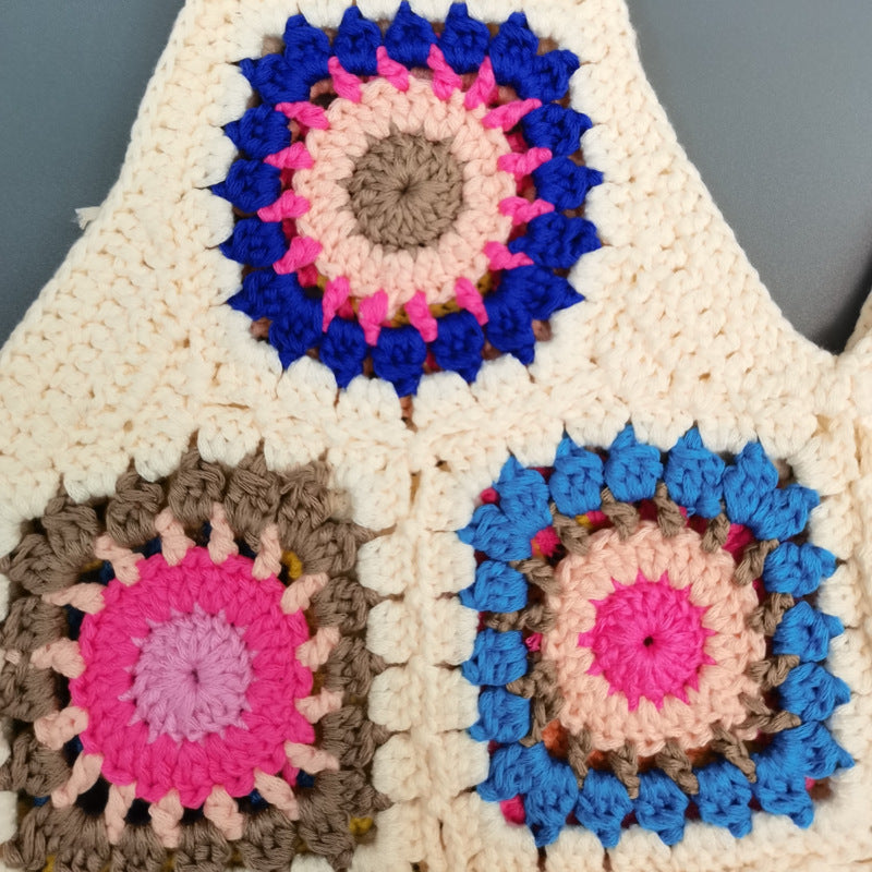 Crochet Tote Shoulder Bag