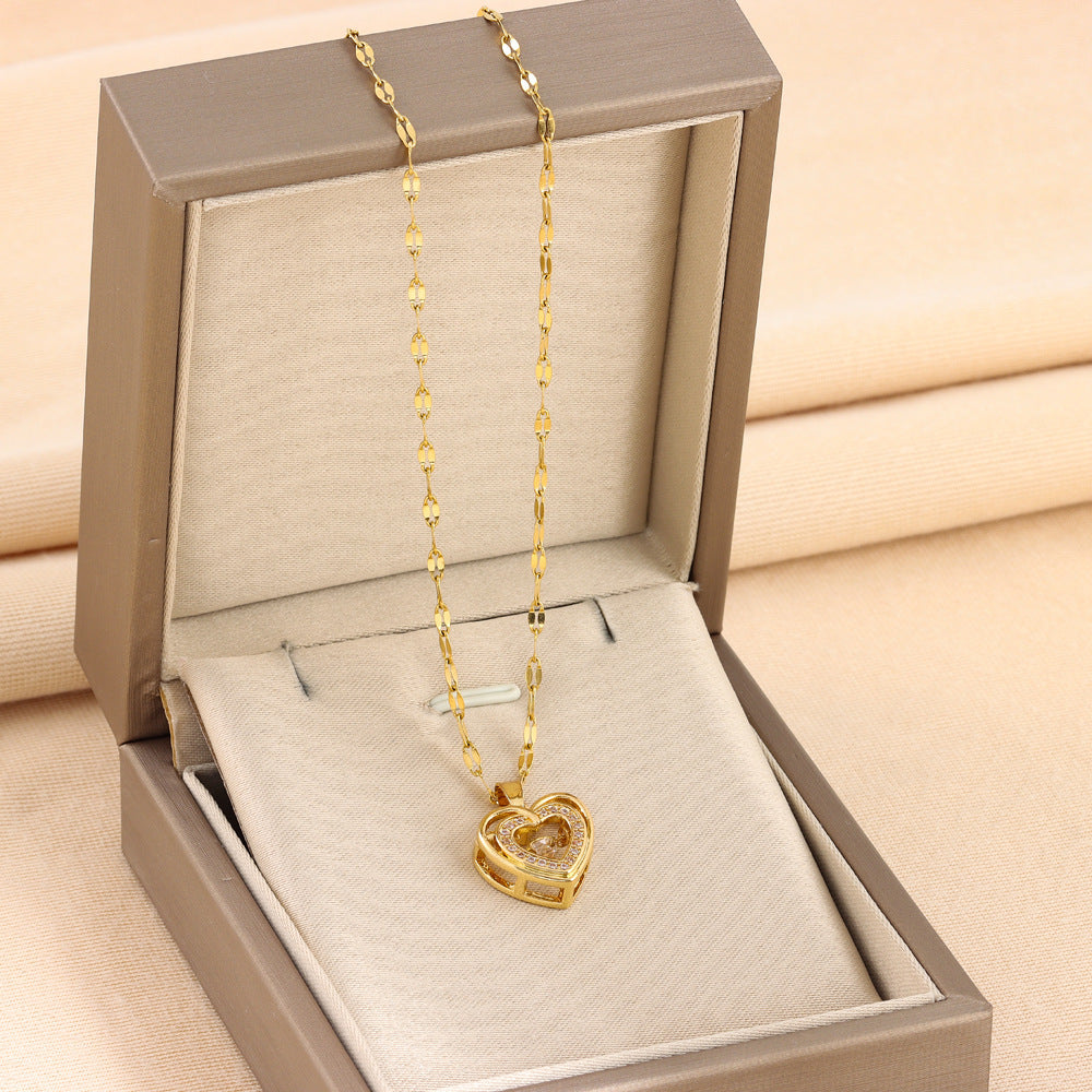 Double-layer Love Necklace BEUPFORLIFE.com