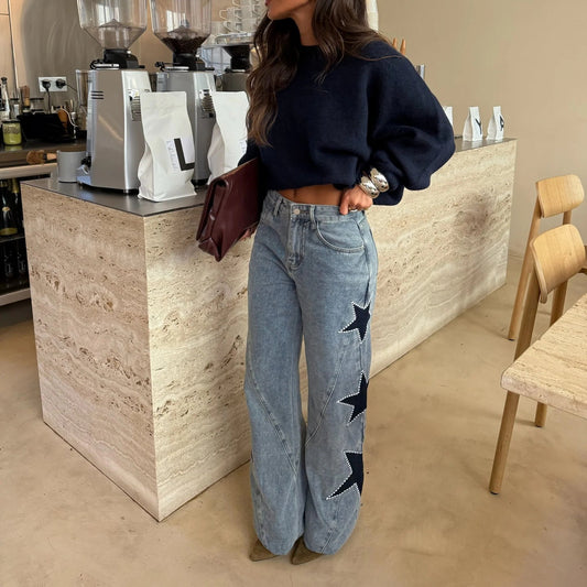 Star Loose Straight Leg Denim Be Up For Life