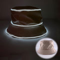 LED Luminous Unisex Solid Color Flat Top Sun Hat BEUPFORLIFE.com