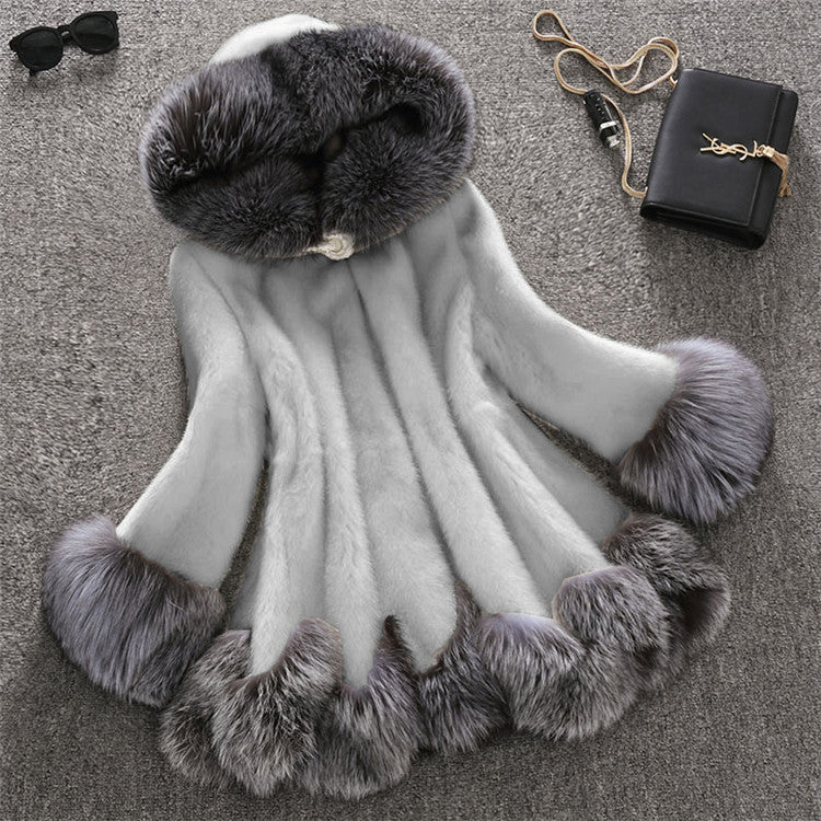 Faux Fur Mink Coat beupforlife