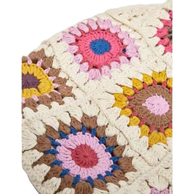 Crochet Tote Shoulder Bag