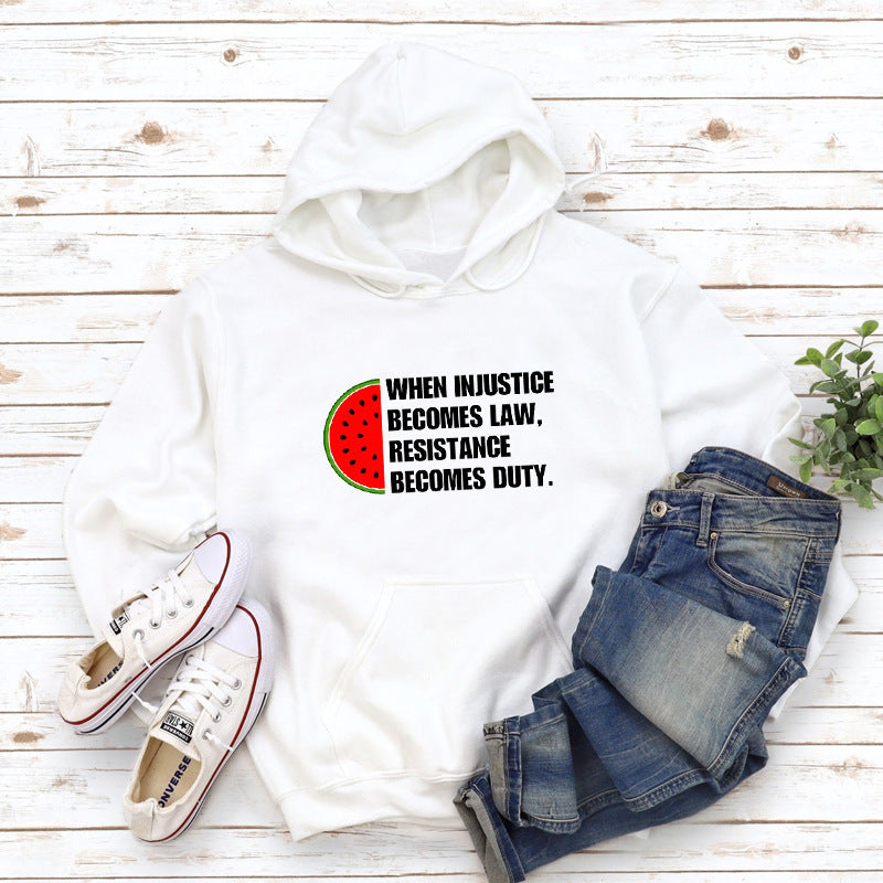 When Injustice Becomes Law Hoodie Be Up For Life
