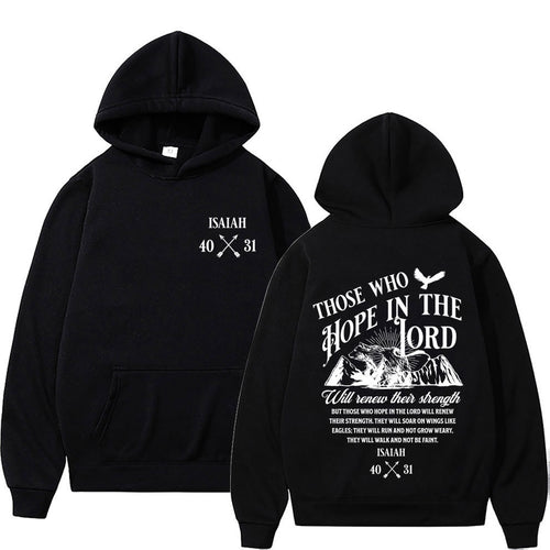 Scripture Print Hoodies
