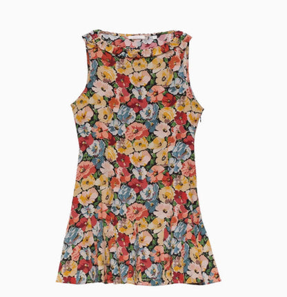 Silk Floral Vacation Style French Style BEUPFORLIFE.com
