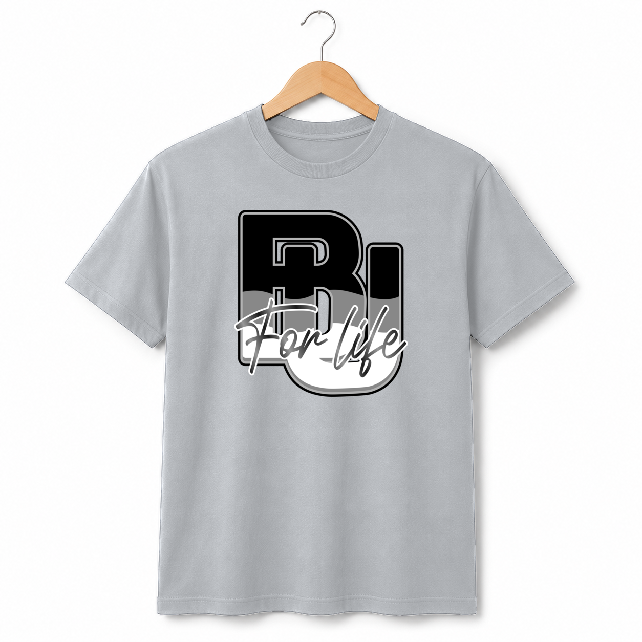 BE UP FOR LIFE Heavy Cotton Unisex T-Shirt – 4 Logo Designs