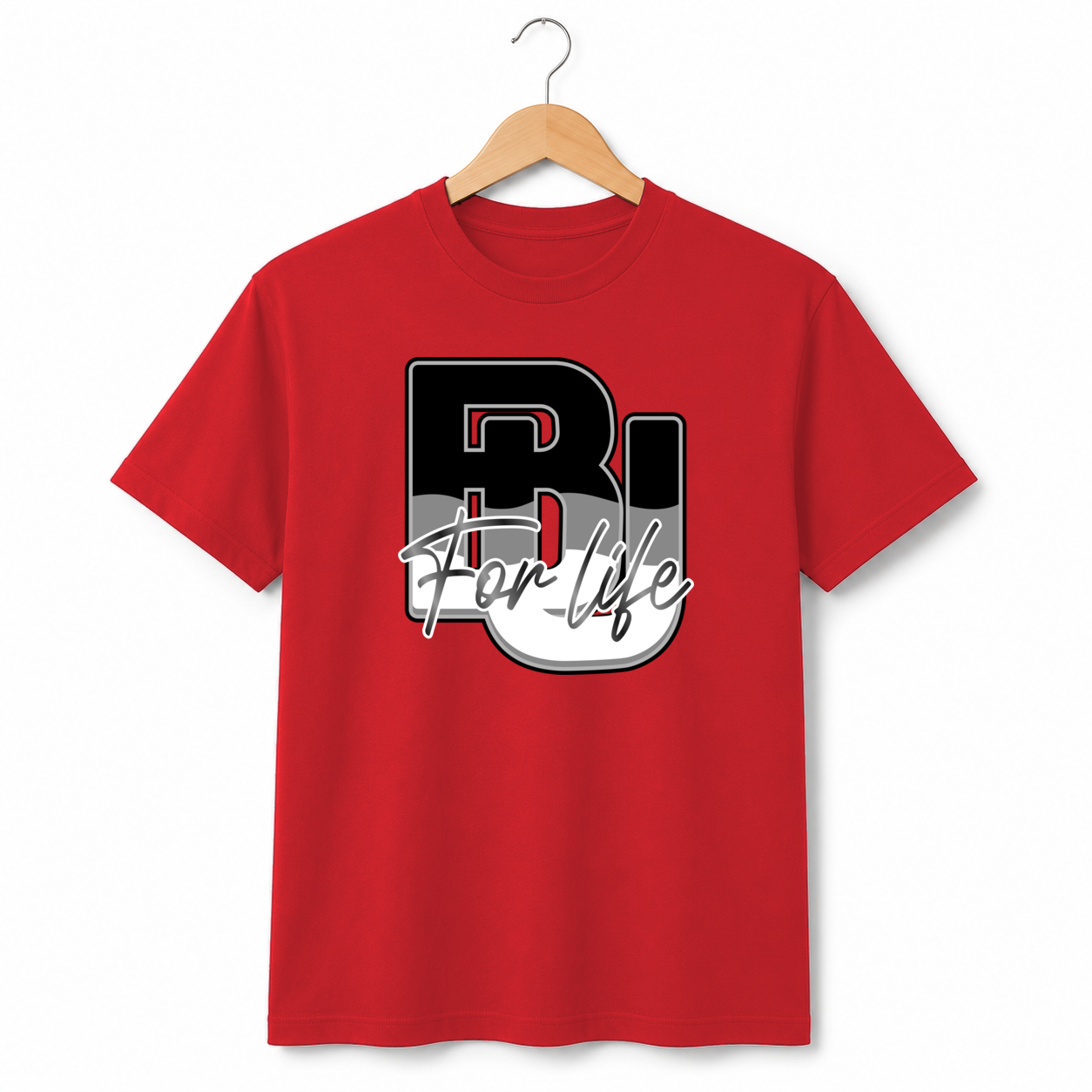 BE UP FOR LIFE Heavy Cotton Unisex T-Shirt – 4 Logo Designs