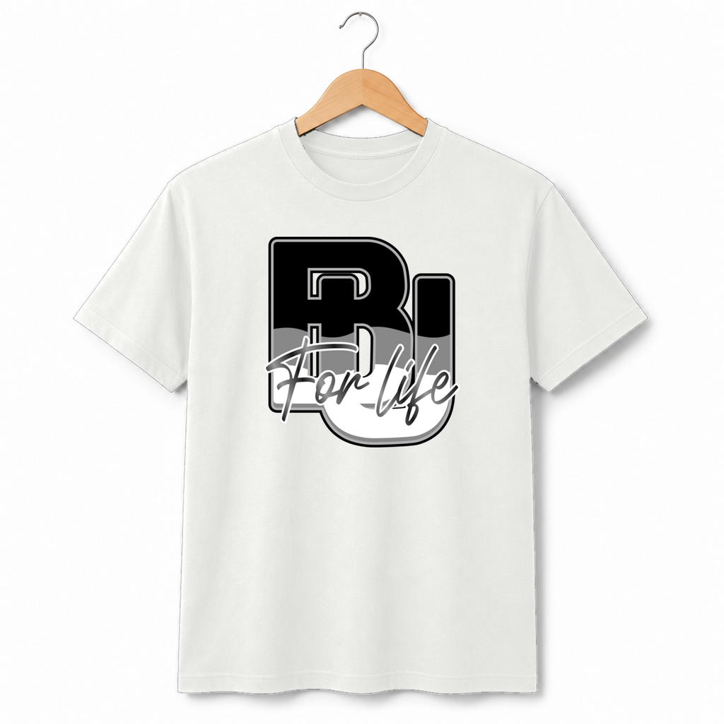 BE UP FOR LIFE Heavy Cotton Unisex T-Shirt – 4 Logo Designs