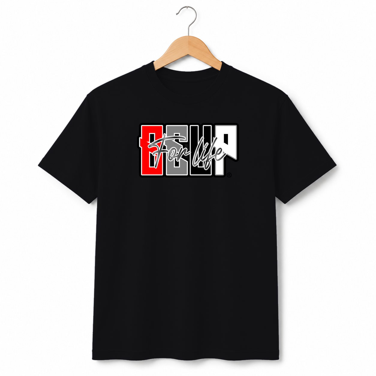 BE UP FOR LIFE Heavy Cotton Unisex T-Shirt – 4 Logo Designs