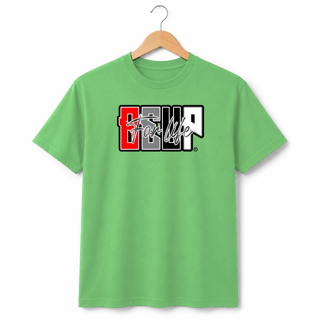 BE UP FOR LIFE Heavy Cotton Unisex T-Shirt – 4 Logo Designs