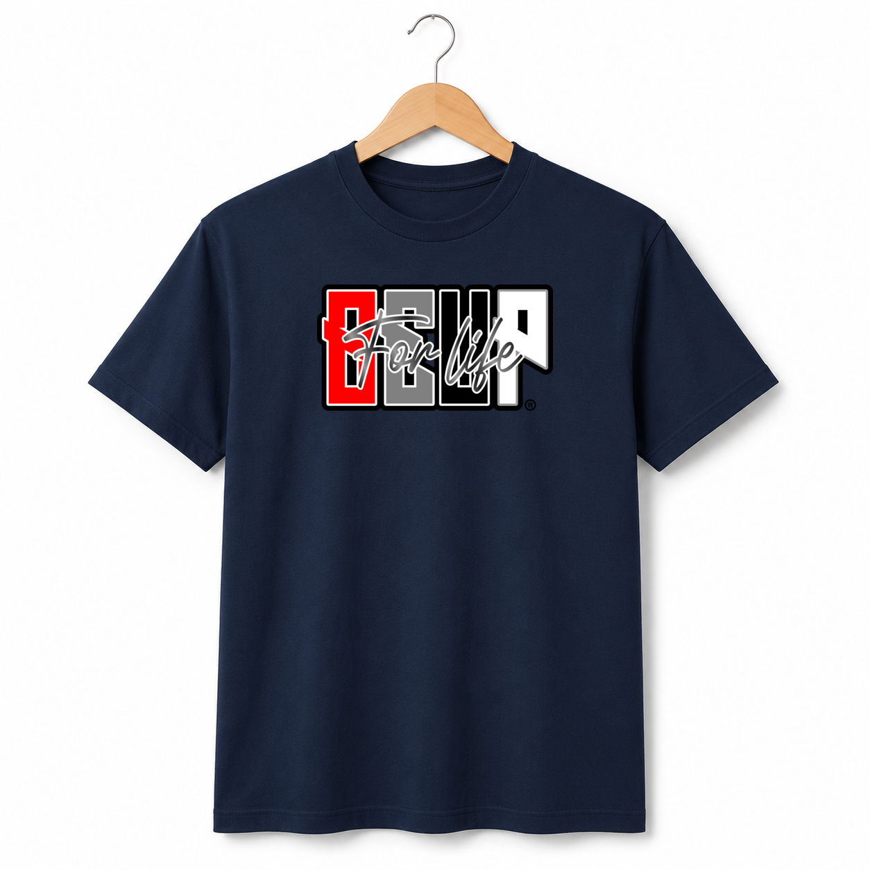 BE UP FOR LIFE Heavy Cotton Unisex T-Shirt – 4 Logo Designs
