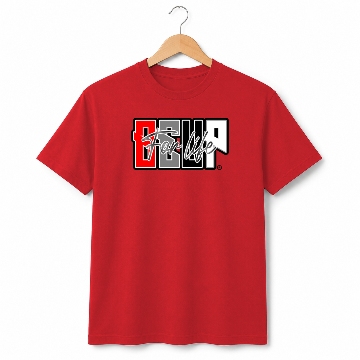BE UP FOR LIFE Heavy Cotton Unisex T-Shirt – 4 Logo Designs
