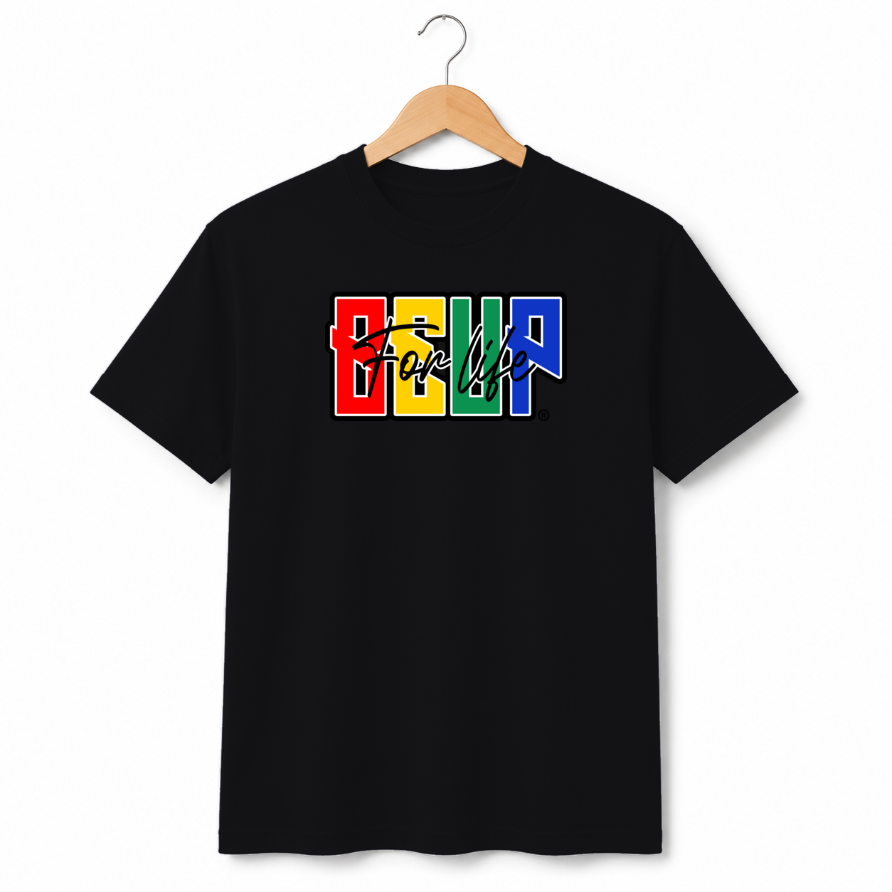 BE UP FOR LIFE Heavy Cotton Unisex T-Shirt – 4 Logo Designs