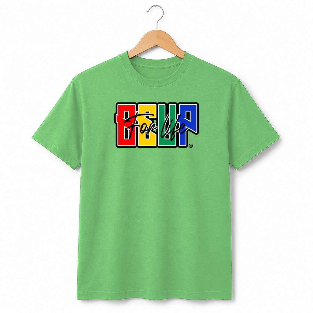 BE UP FOR LIFE Heavy Cotton Unisex T-Shirt – 4 Logo Designs