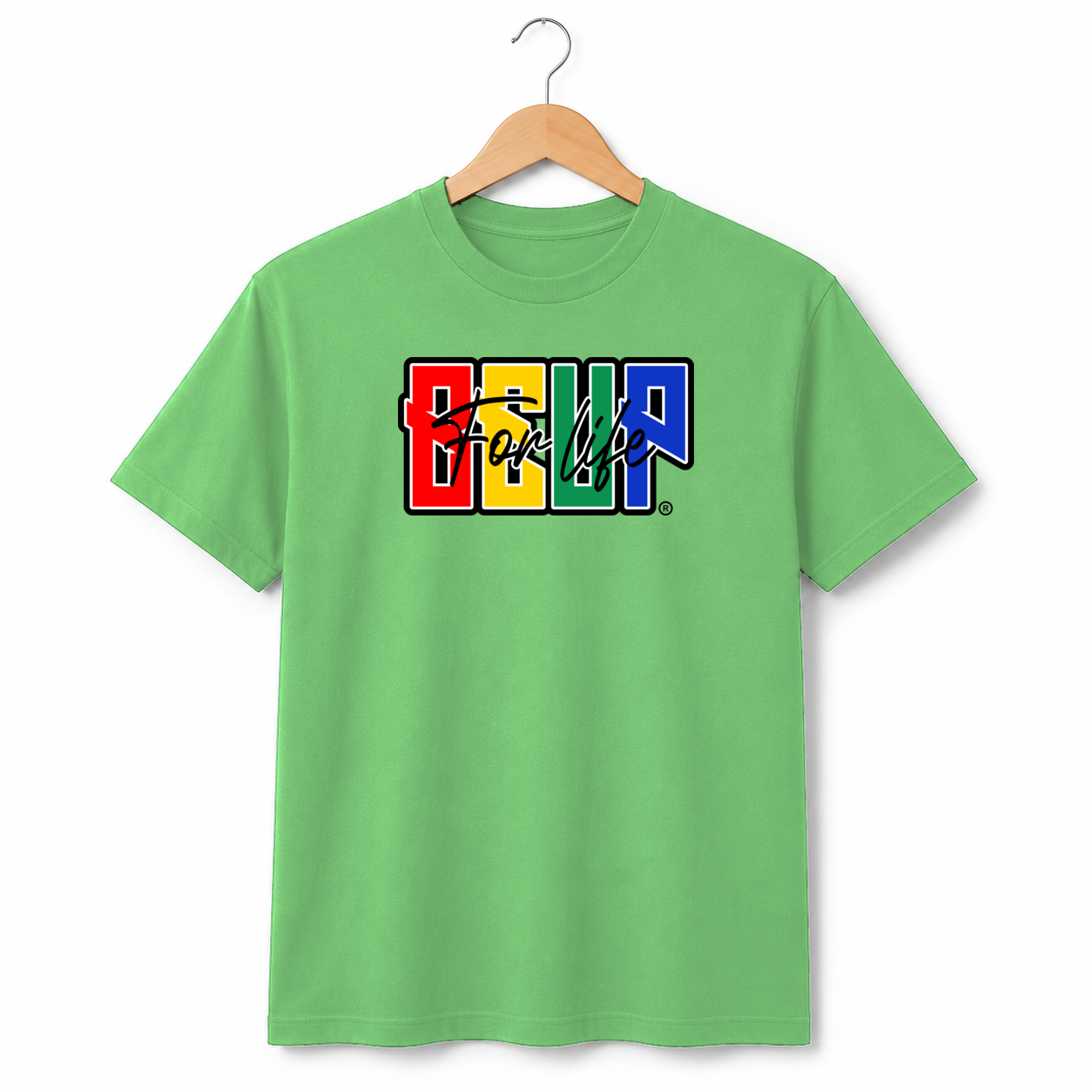 BE UP FOR LIFE Heavy Cotton Unisex T-Shirt – 4 Logo Designs