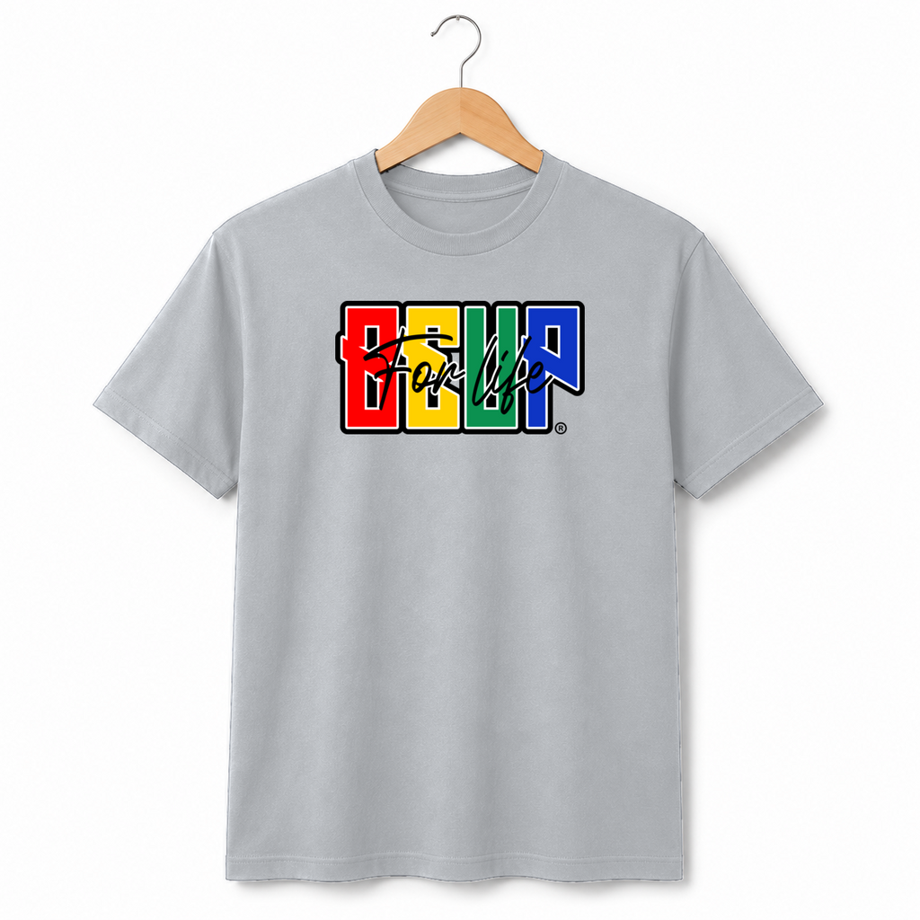 BE UP FOR LIFE Heavy Cotton Unisex T-Shirt – 4 Logo Designs