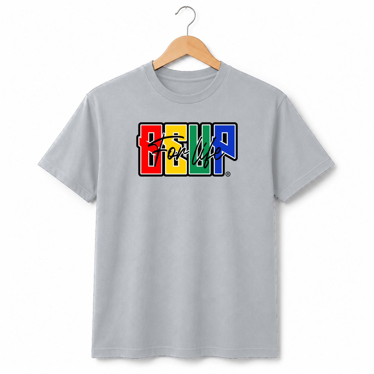 BE UP FOR LIFE Heavy Cotton Unisex T-Shirt – 4 Logo Designs