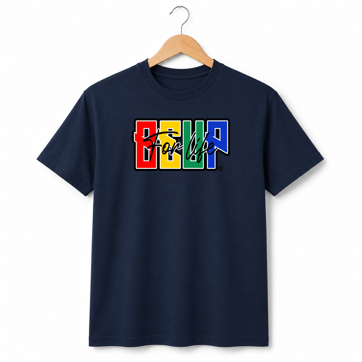 BE UP FOR LIFE Heavy Cotton Unisex T-Shirt – 4 Logo Designs