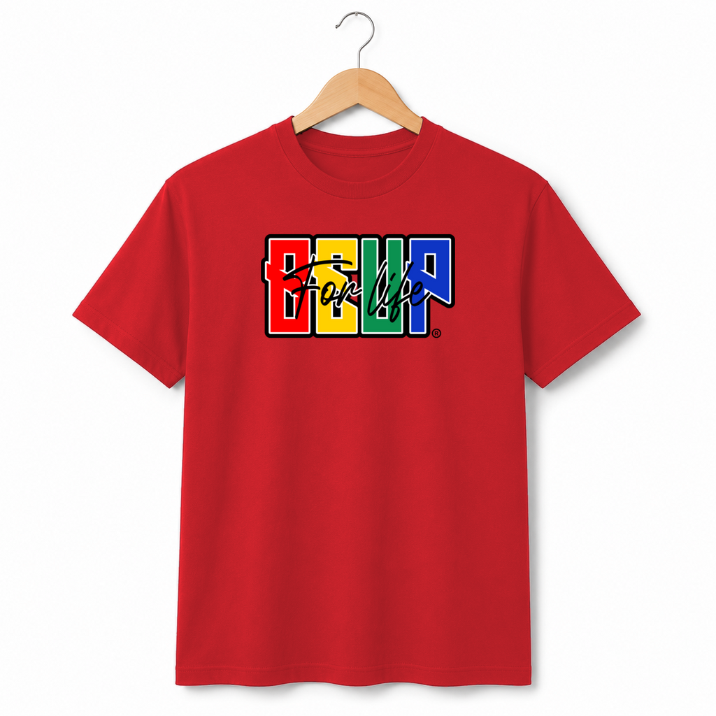BE UP FOR LIFE Heavy Cotton Unisex T-Shirt – 4 Logo Designs