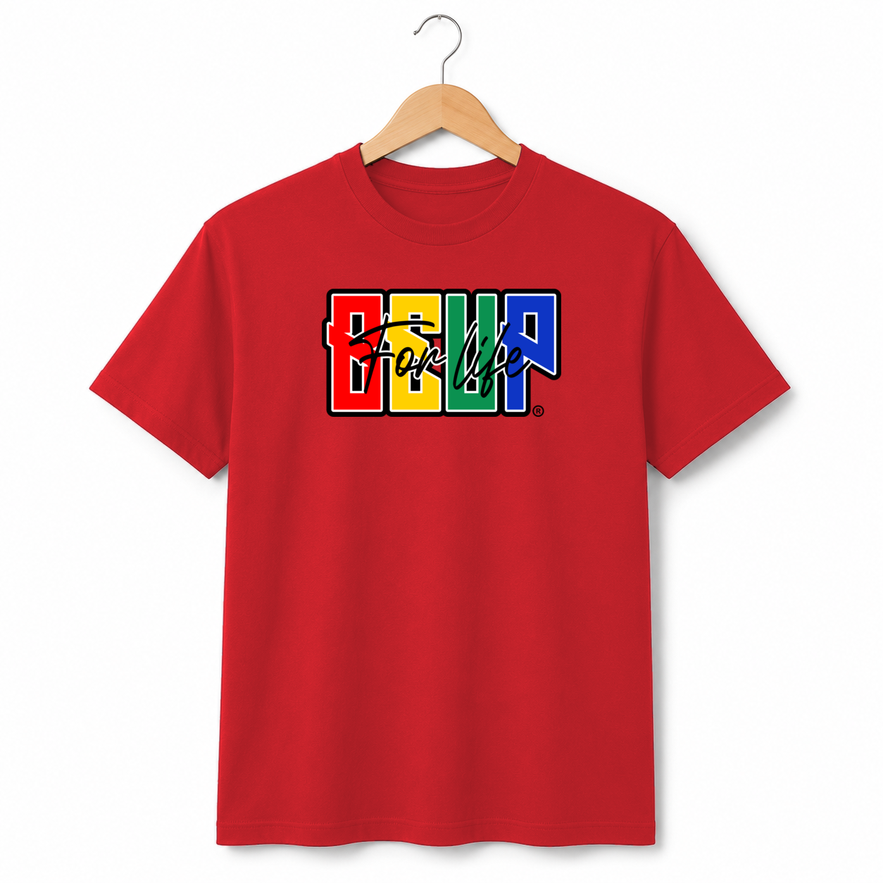 BE UP FOR LIFE Heavy Cotton Unisex T-Shirt – 4 Logo Designs