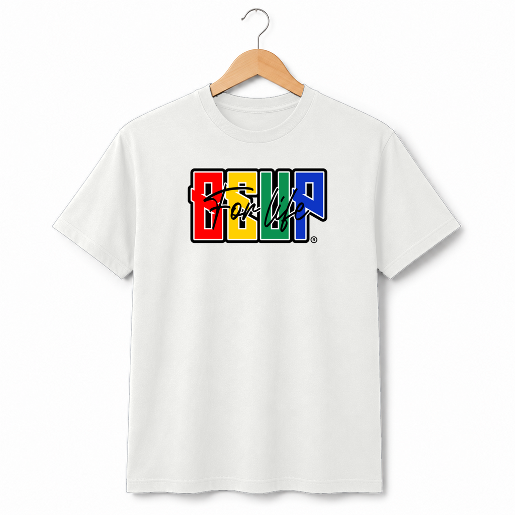BE UP FOR LIFE Heavy Cotton Unisex T-Shirt – 4 Logo Designs