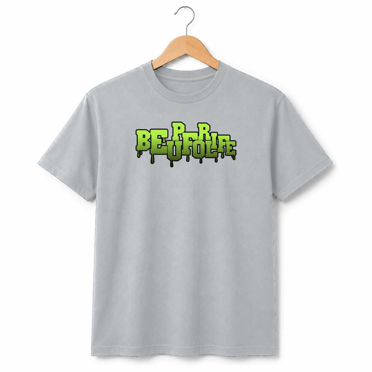 BE UP FOR LIFE Heavy Cotton Unisex T-Shirt – 4 Logo Designs