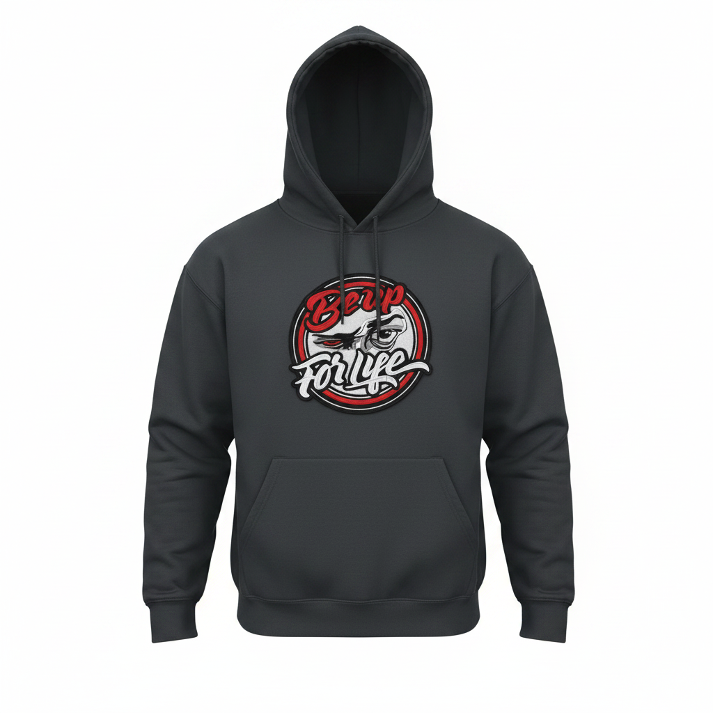 BE UP Hoodie – Dark Grey 
