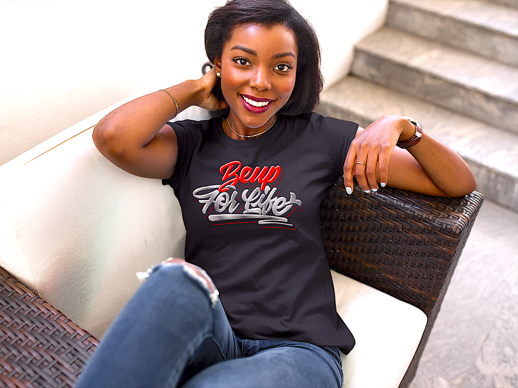 BE UP FOR LIFE Chrome Graffiti Unisex T-Shirt