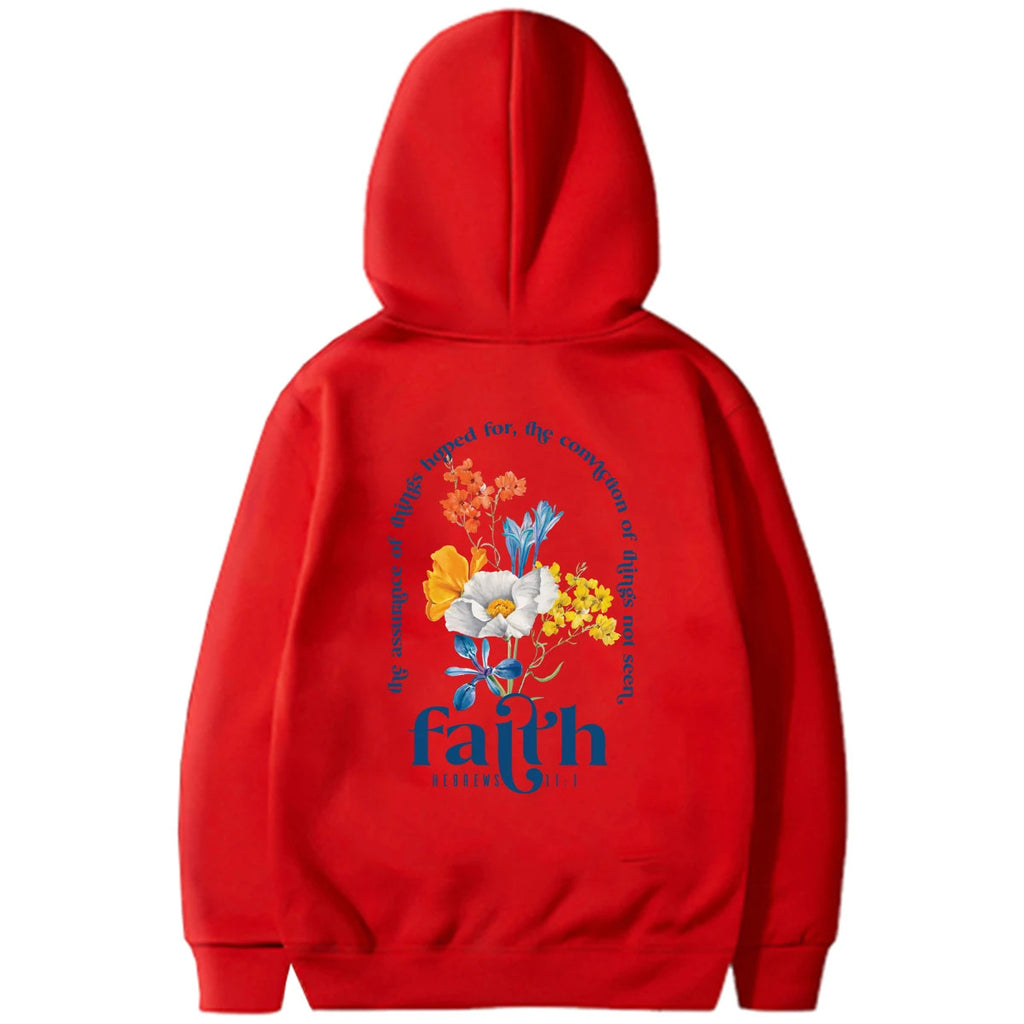 Faith Hebrews 11:1 Hoodie for Ladies - Be Up For Life