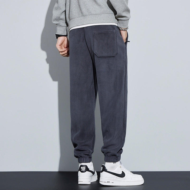 Bamboo Fiber Thickened Double-sided Pants Be Up For Life
