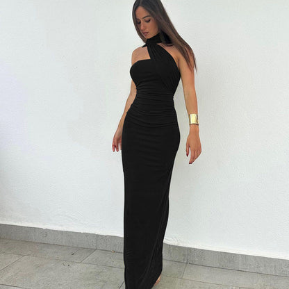 Slim-fit Long Ribbon Dress BEUPFORLIFE.com