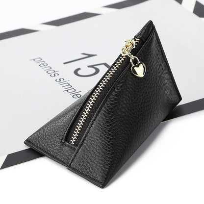 Cowhide Mini Coin Purse BEUPFORLIFE.com