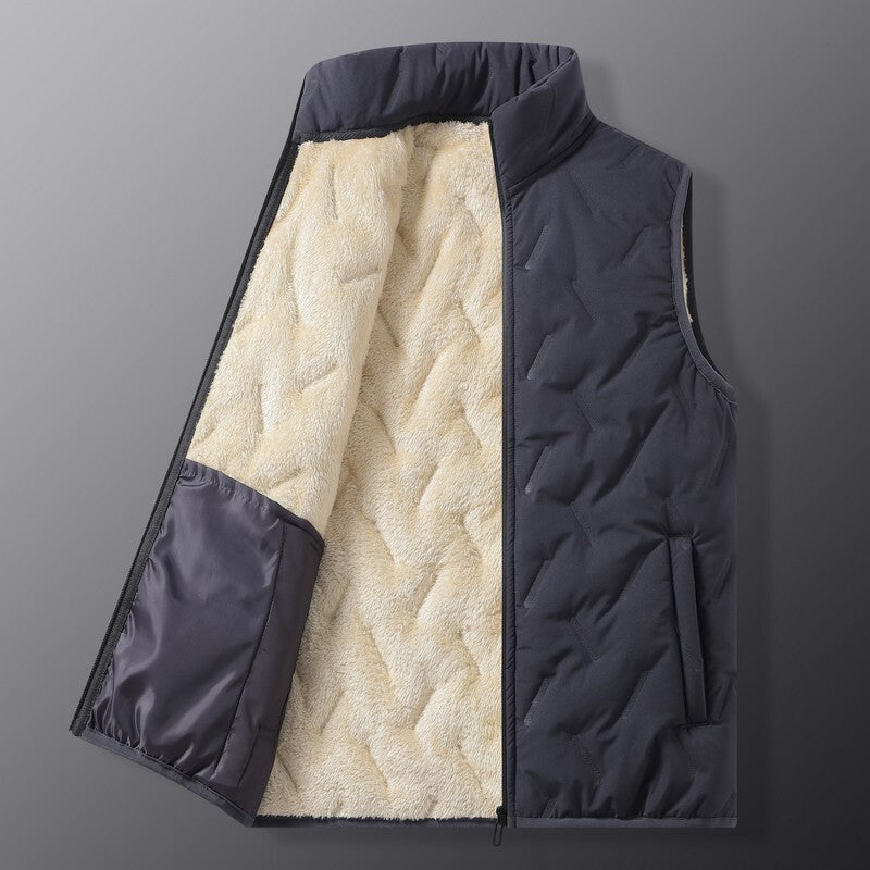 Men's Velvet & Cotton Vest Be Up For Life