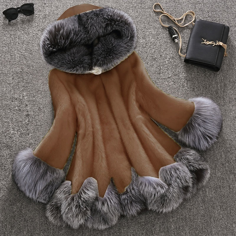 Faux Fur Mink Coat beupforlife